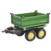 Remorca Mega Trailer Rolly Toys Verde 1
