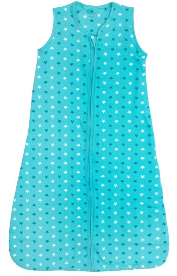 Sac de dormit Teal Stars 0 6 luni 2.5 Tog