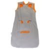 Sac de dormit multifunctional Grey Orange Zoo Animal Travel 1 3 ani 1
