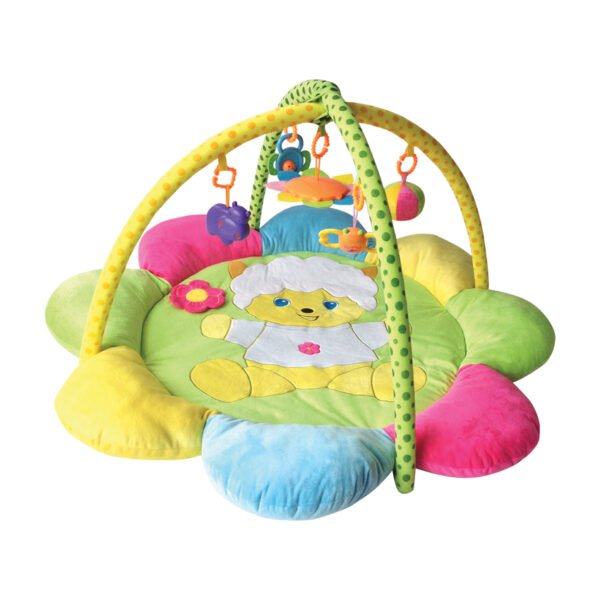 Saltea de activitate din plus Play Gym Sheep 80x80 cm