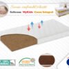 Saltea fibra de Cocos Integral 120x60x10 husa alba 2