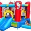 Saltea gonflabila Happy Hop Buble Play Center 4 in 1 4