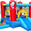 Saltea gonflabila Happy Hop Buble Play Center 4 in 1 6