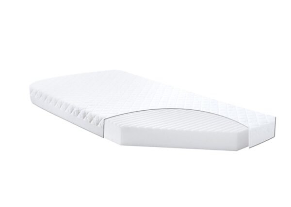 Saltea ortopedica pentru patut 87x40 cm Baby Matex Softi Plus
