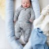 Salteluta cu protectie pentru bebelusi Baby Dan Cuddle Nest Baby Blue 1