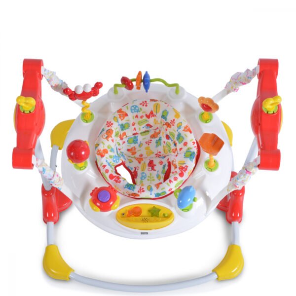 Saritor ajustabil pentru copii Jumper Vista White