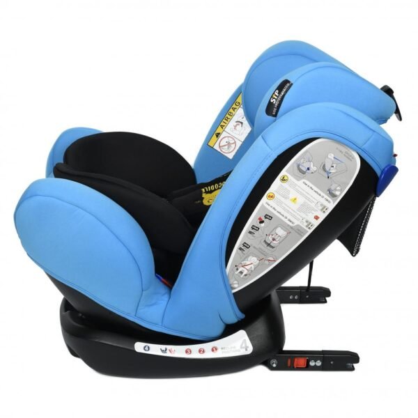 Scaun Auto Riola 0 36 kg cu Isofix Crocodile Blue