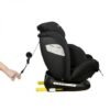 Scaun Auto Ruby Deluxe cu ISOFIX BUF BOOF 0 36 kg Black pozitie somn 137 grade 18