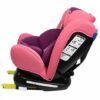 Scaun Auto Tweety Pink cu Isofix rotativ 360 grade BUF BOOF 0 36 kg baza neagra 4