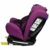 Scaun Auto Tweety Purple cu Isofix rotativ 360 grade BUF BOOF 0 36 kg baza neagra 4
