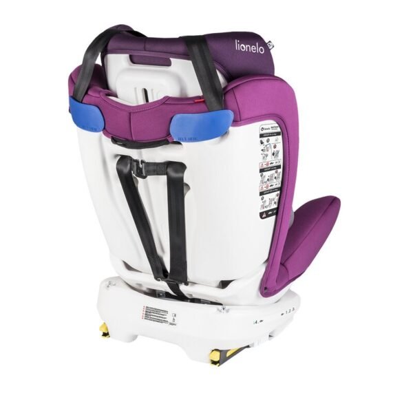 Scaun auto Bastiaan rotativ 360 grade cu Isofix 0 36 kg Violet