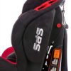 Scaun auto Georgia cu Isofix si Top Tether Rosu KidsCare 2