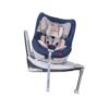 Scaun auto MOKKA rotativ 360 grade cu ISOFIX 0 18 kg Navy Coletto 3