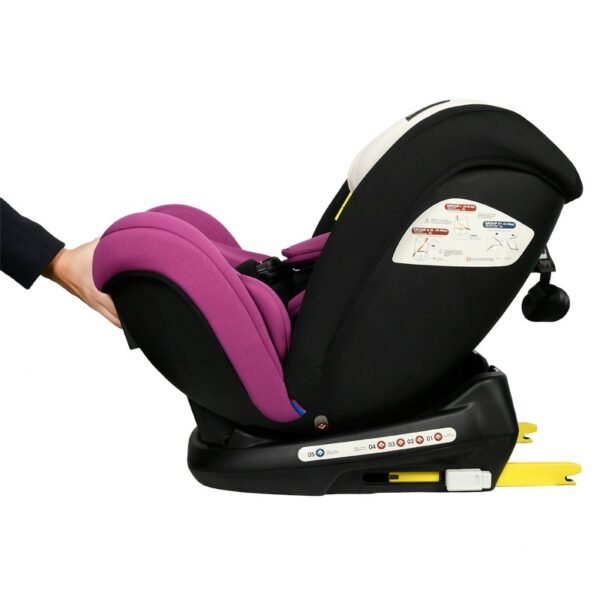 Scaun auto Mandara 0 36 kg cu Isofix Purple