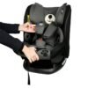 Scaun auto Mos Martin 0 36 kg cu Isofix Black Buf Boof 2