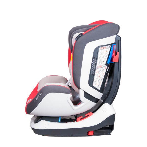 Scaun auto Vento cu Isofix si Top Tether 0 25 kg Red Coletto