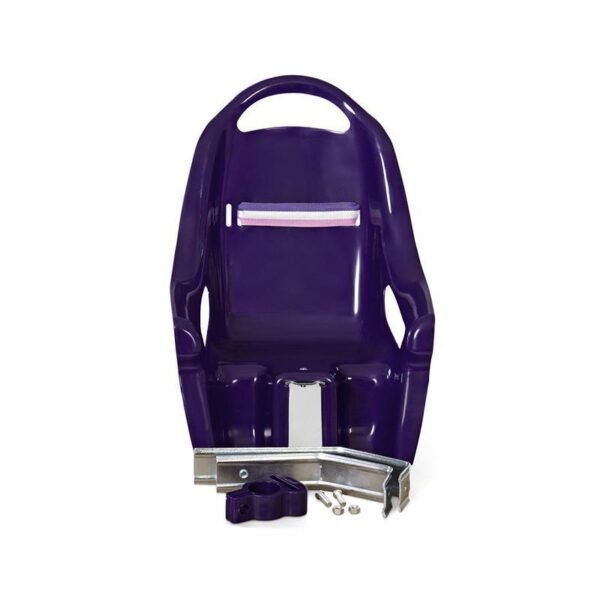 Scaun de bicicleta pentru papusi violet MamaMemo