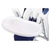 Scaun de masa cu leagan electric Caretero INDIGO 2 in 1 Navy 4
