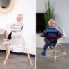 Scaun de masa reglabil in inaltime Childhome Evolu 2 NaturalAlb 6