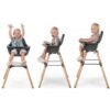 Scaun de masa reglabil in inaltime Childhome Evolu 2 NaturalAntracit 4