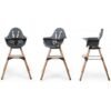 Scaun de masa reglabil in inaltime Childhome Evolu One.80 NaturalAntracit 1