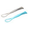 Set 2 lingurite flexibile Babyono BlueGrey 1