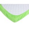 Set 2xCearceaf cu elastic pt patut de 140x 70 cm bleuverde 1