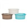 Set 3 castronele cu capac 730 ml 1