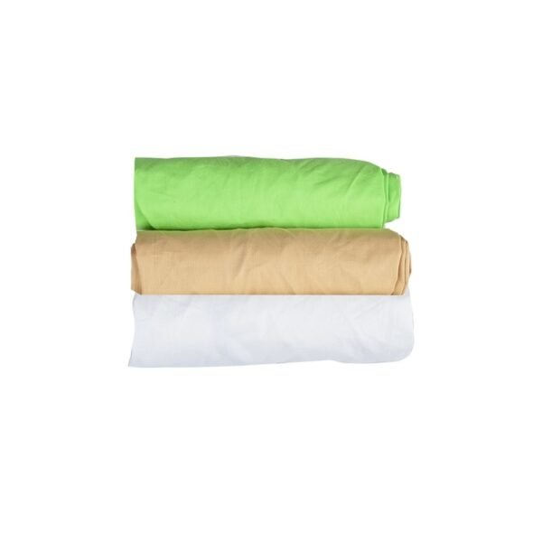 Set 3 x cearceaf cu elastic pt patut de 140x70 cm cappucinoalbverde