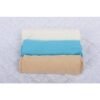 Set 3xCearceaf cu elastic pt patut de 120x 60 cm albbleucappucino 3