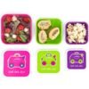 Set cutiute Trunki Snack Pots pink 1