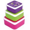 Set cutiute Trunki Snack Pots pink 5