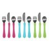 Set tacamuri de invatare Learning Cutlery Green Sprouts iPlay Green 1