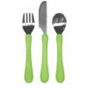 Set tacamuri de invatare Learning Cutlery Green Sprouts iPlay Green 2
