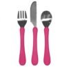 Set tacamuri de invatare Learning Cutlery Green Sprouts iPlay Pink 2
