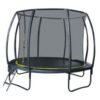 Set trambulina 305 cm cu plasa si scarita Ookee Jump Carbon 1