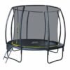 Set trambulina 305 cm cu plasa si scarita Ookee Jump Carbon 2