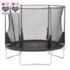 Set trambulina cu plasa de protectie telescopica 244 cm ZONE II EVOLUTION PLUM 1