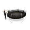 Set trambulina cu plasa de protectie telescopica 244 cm ZONE II EVOLUTION PLUM 2