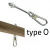 Sistem de prindere leagan tip O 14 cm 1
