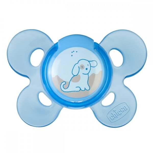 Suzeta Chicco silicon Physio Comfort forma ortodontica 0 6 luni bleu