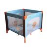 Tarc de joaca 93 x 93 x 78 Bebino Playard blue brown animals 2