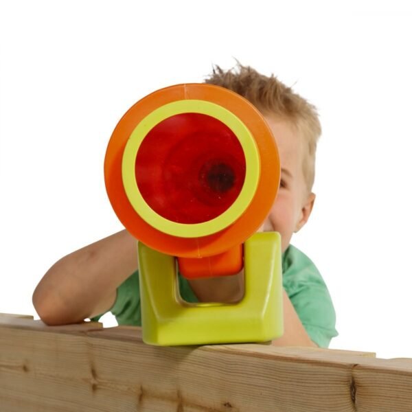 Telescop stea portocaliu verde lime