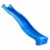 Tobogan HDPE S line 2.9m albastru duza apa 1