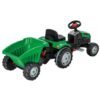 Tractor cu pedale si remorca Pilsan Active with Trailer 07 316 green 1