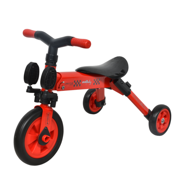 Tricicleta 2 in 1 Dhs B Trike Red