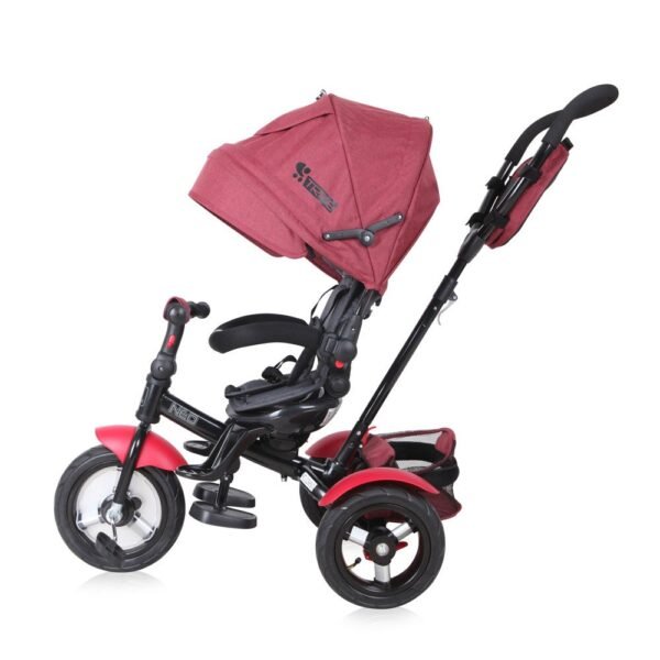 Tricicleta cu parasolar Lorelli Neo Air 2020 Red Black