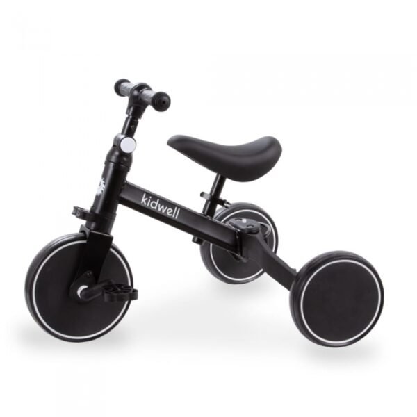 Tricicleta cu pedale 3 in 1 kidwell pico black