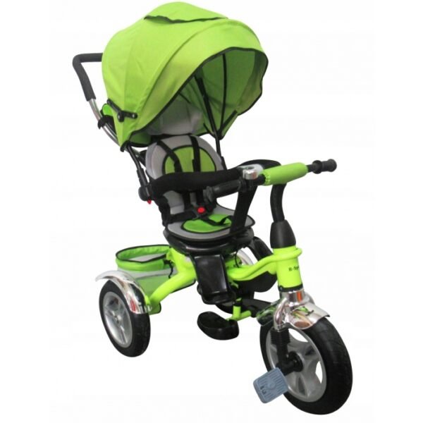 Tricicleta cu pedale 3 in 1 r sport t3 verde