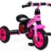 Tricicleta cu roti din cauciuc Byox Bonfire Pink 1